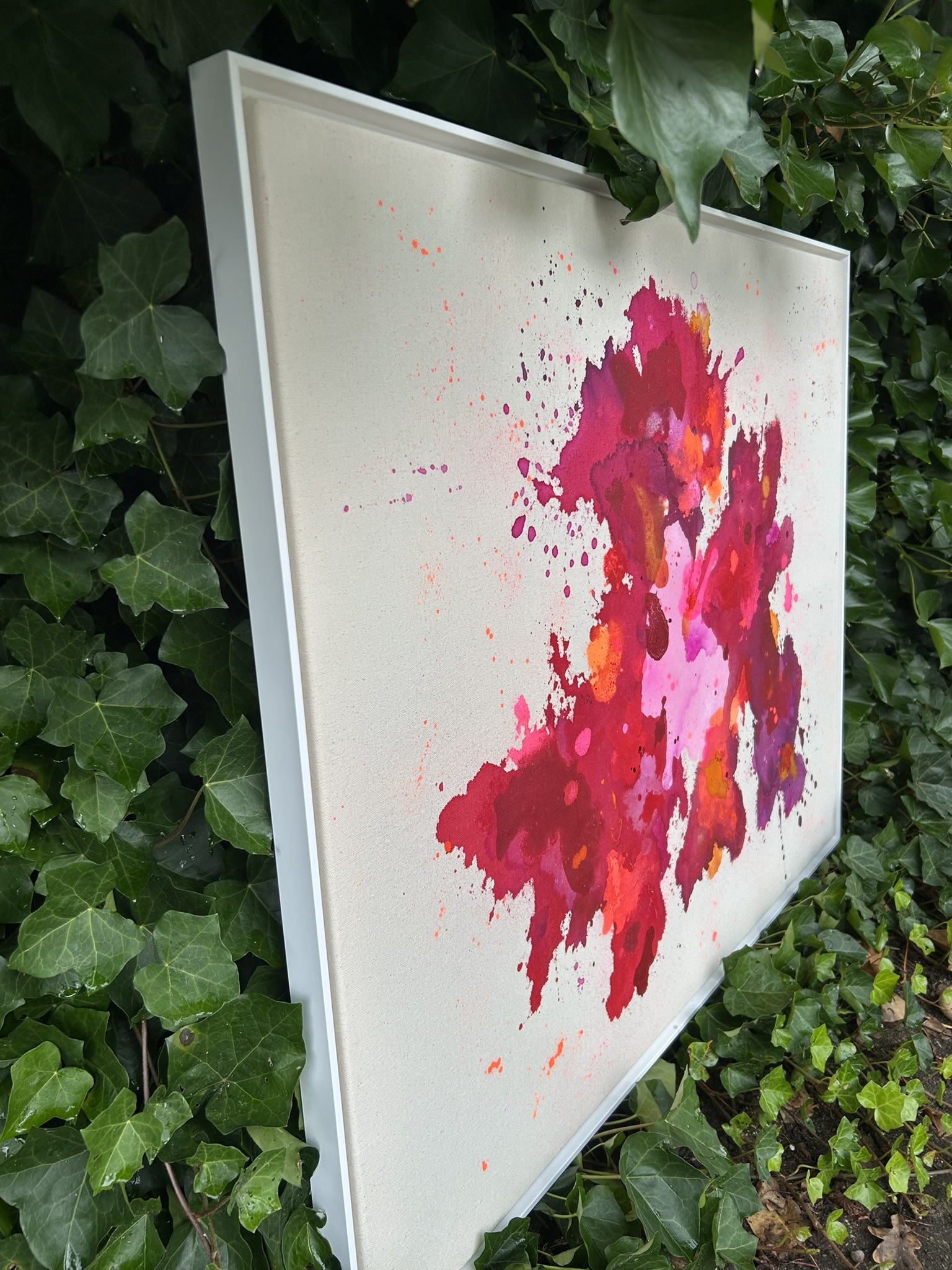 Befreiung, 2025, Acryl auf roher Baumwollleinwand, Ansicht 14